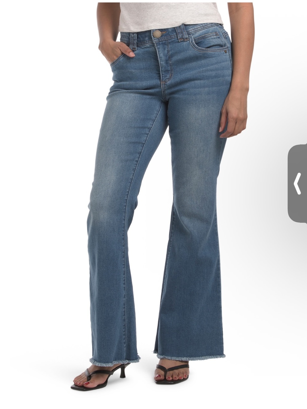 Democracy High Rise Flare Jeans size 10